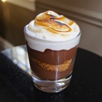S'more-Style Chocolate Whiskey Pudding
